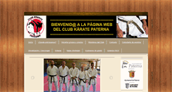 Desktop Screenshot of clubkaratepaterna.com
